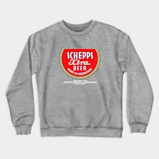 Retro Beer - Schepps Xtra Dallas Texas 1935 Crewneck Sweatshirt